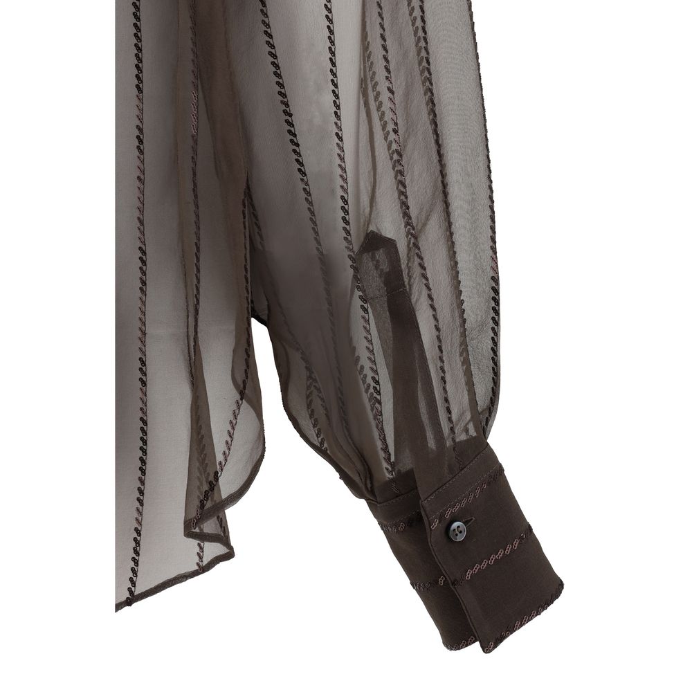 Brunello Cucinelli Seidenhemd