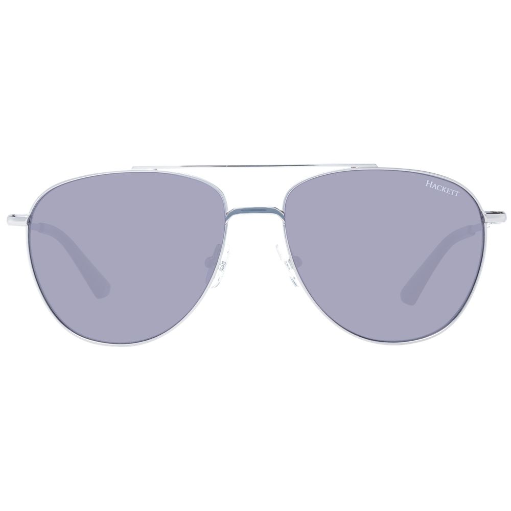 Hackett Grau-Silberne Sonnenbrille aus Edelstahl