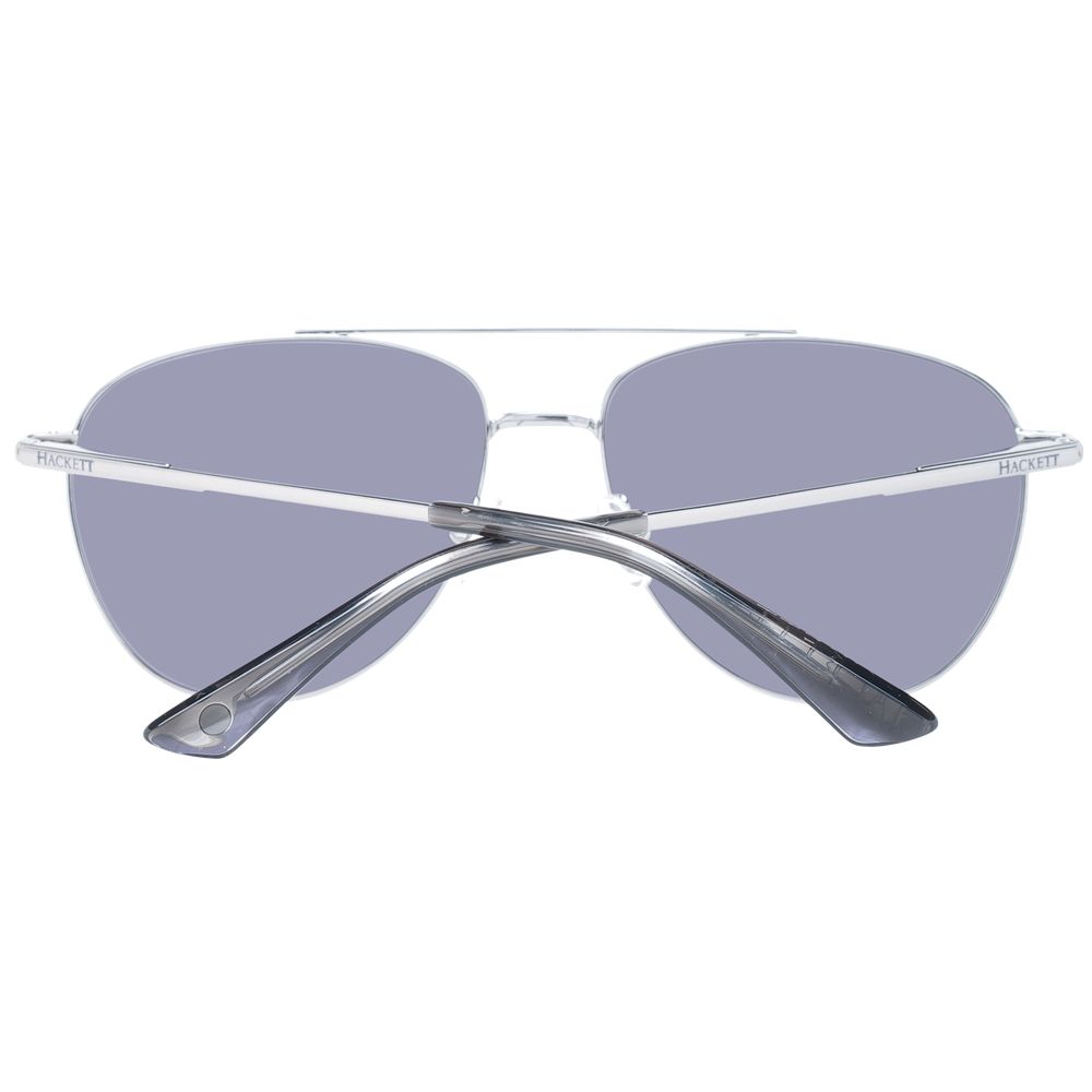 Hackett Grau-Silberne Sonnenbrille aus Edelstahl