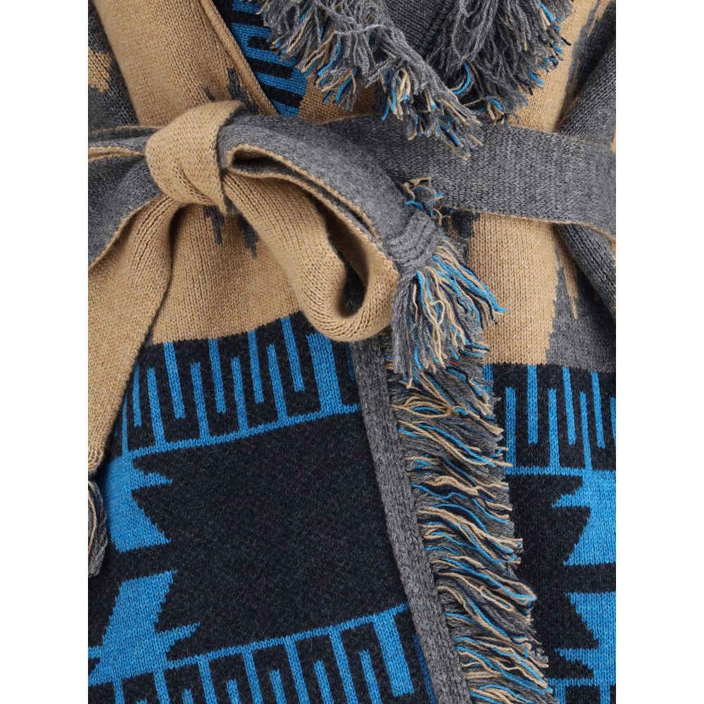Alanui Icon Jacquard-Strickjacke