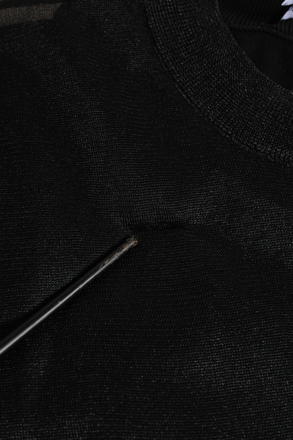 Dolce & Gabbana Schwarzer Polyester Pullover Sweatshirt Pullover