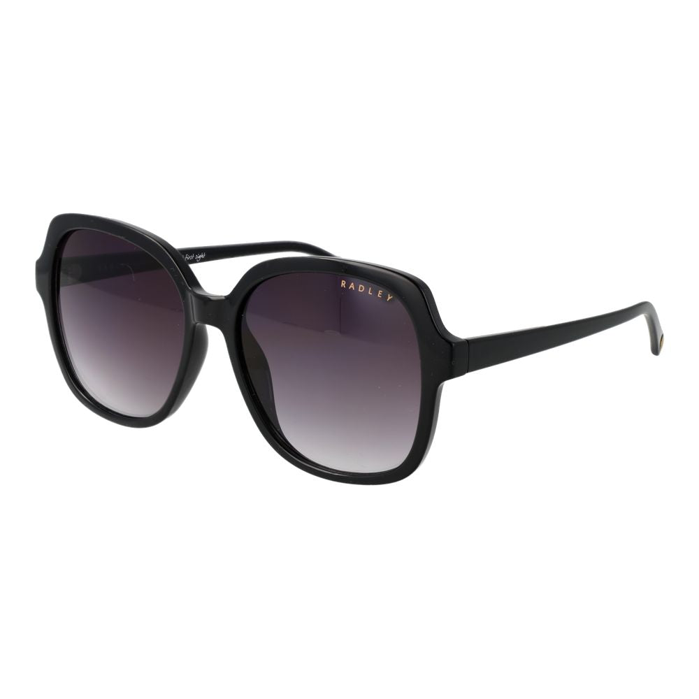 Radley Sonnenbrille aus schwarzem Polycarbonat
