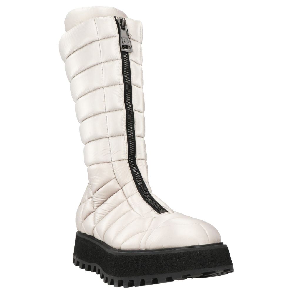 Dolce & Gabbana Weißer Nylon-Stiefel
