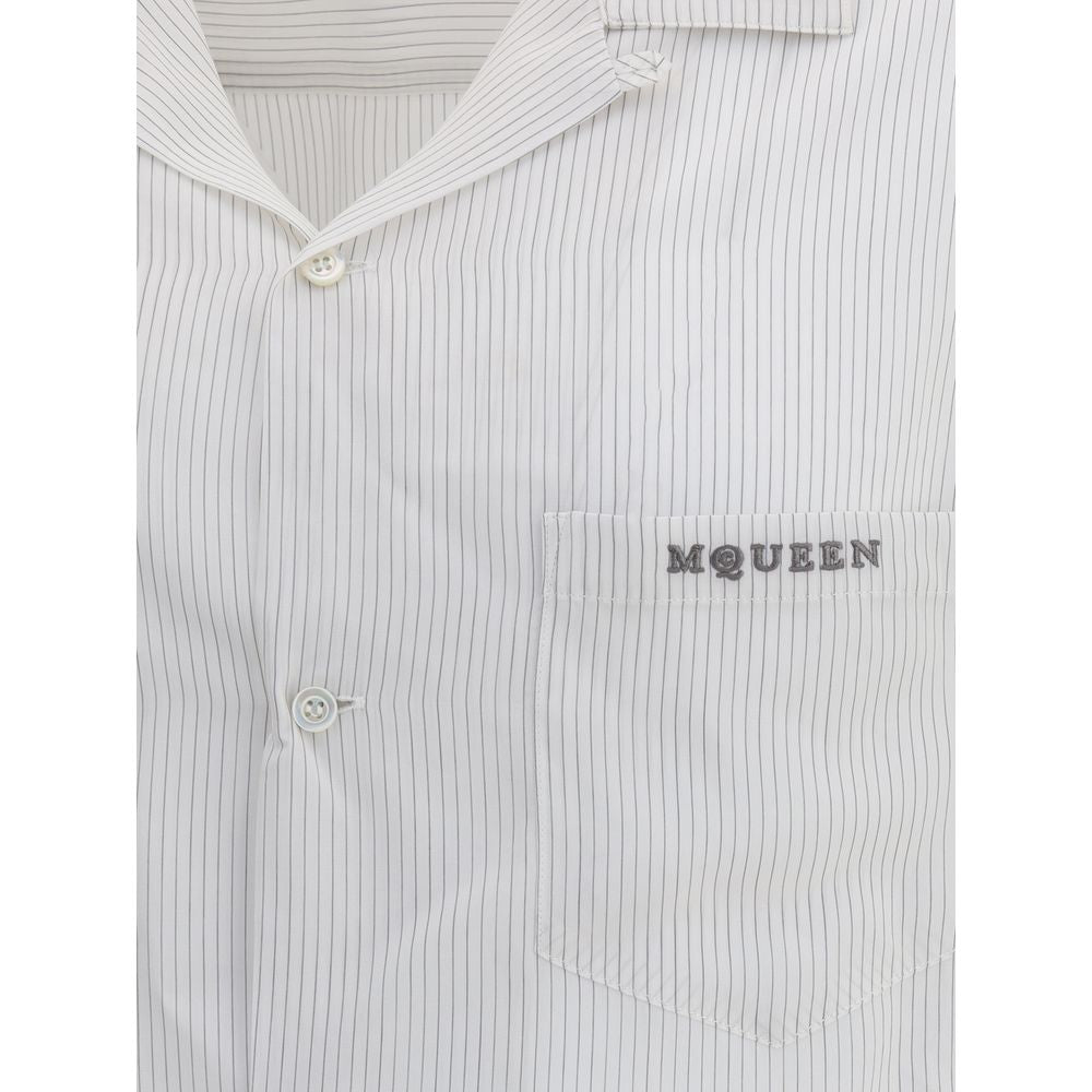 Alexander McQueen Dünn gestreiftes Hemd