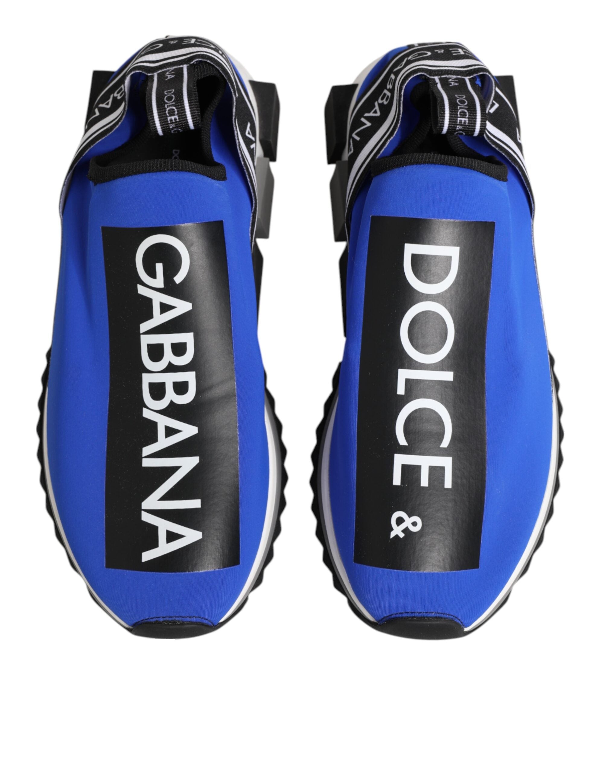 Dolce & Gabbana Blau Logo Low Top Sorrento Turnschuhe Schuhe