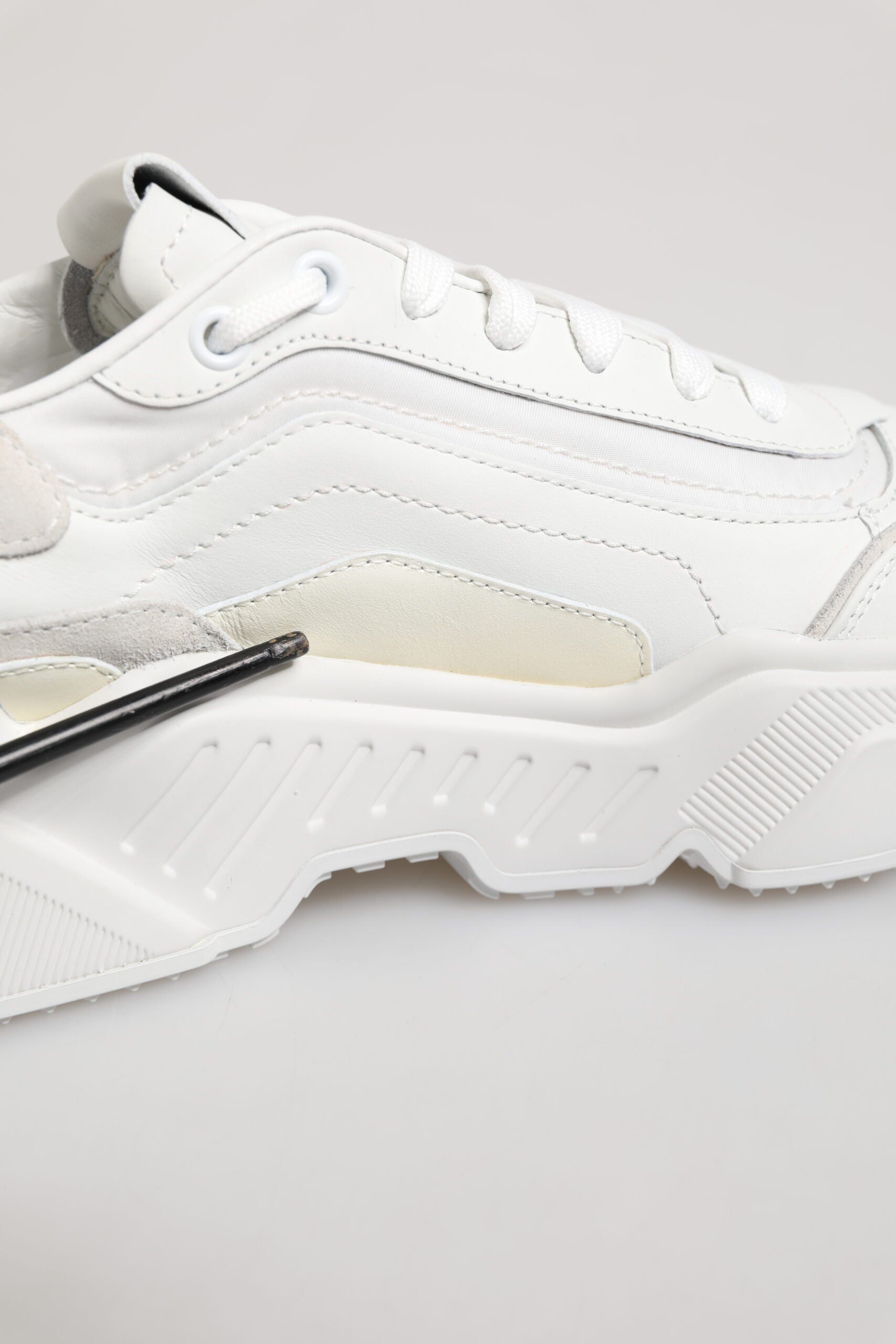 Dolce & Gabbana Weiß Daymaster Low Top Herren Turnschuhe Schuhe