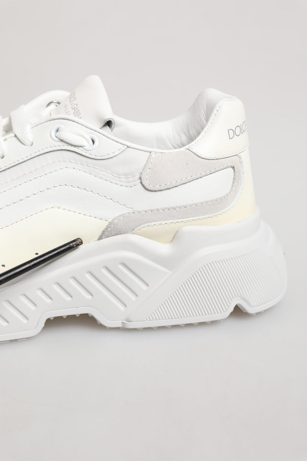 Dolce & Gabbana Weiß Daymaster Low Top Herren Turnschuhe Schuhe