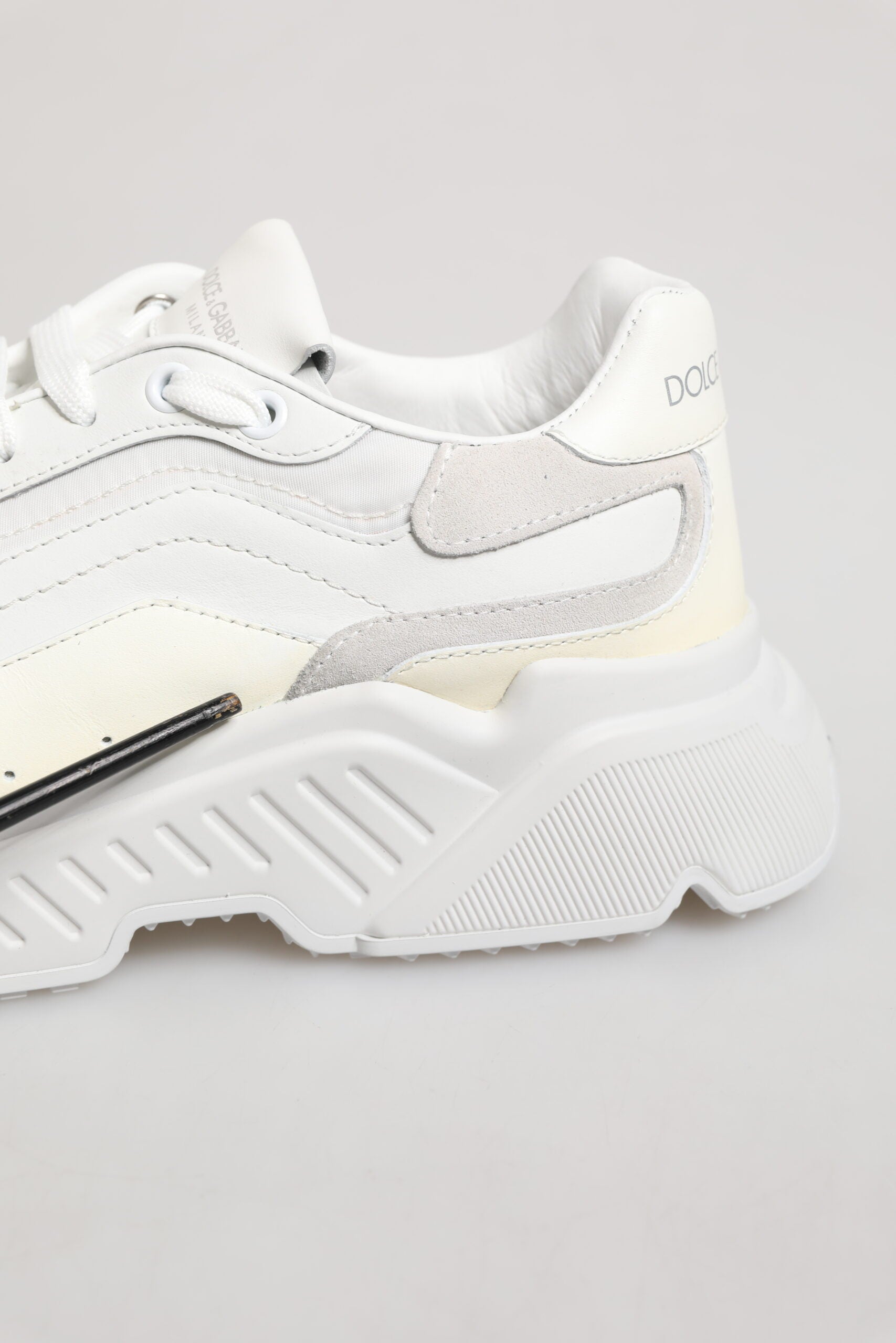 Dolce & Gabbana Weiß Daymaster Low Top Herren Turnschuhe Schuhe