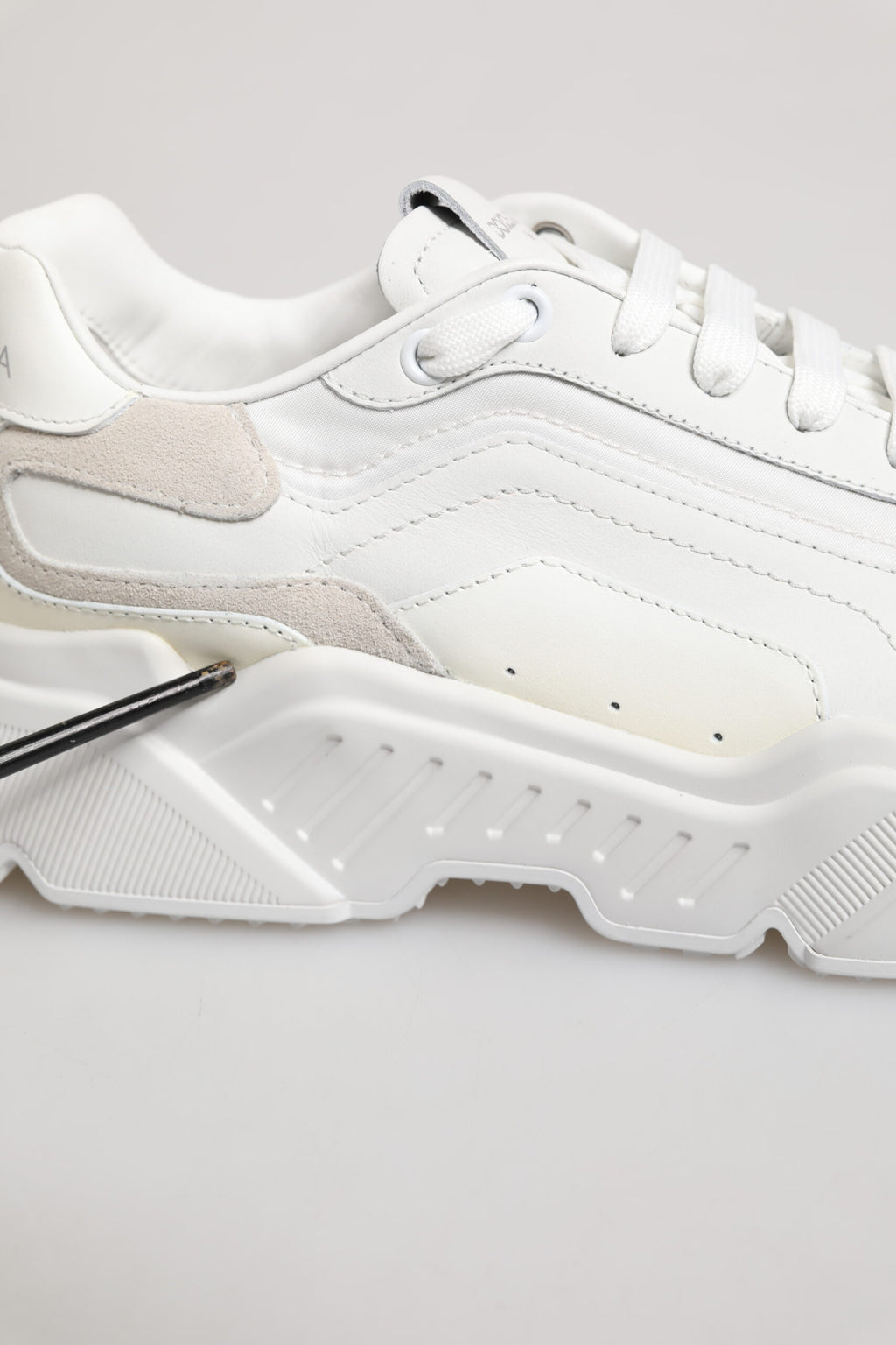 Dolce & Gabbana Weiß Daymaster Low Top Herren Turnschuhe Schuhe