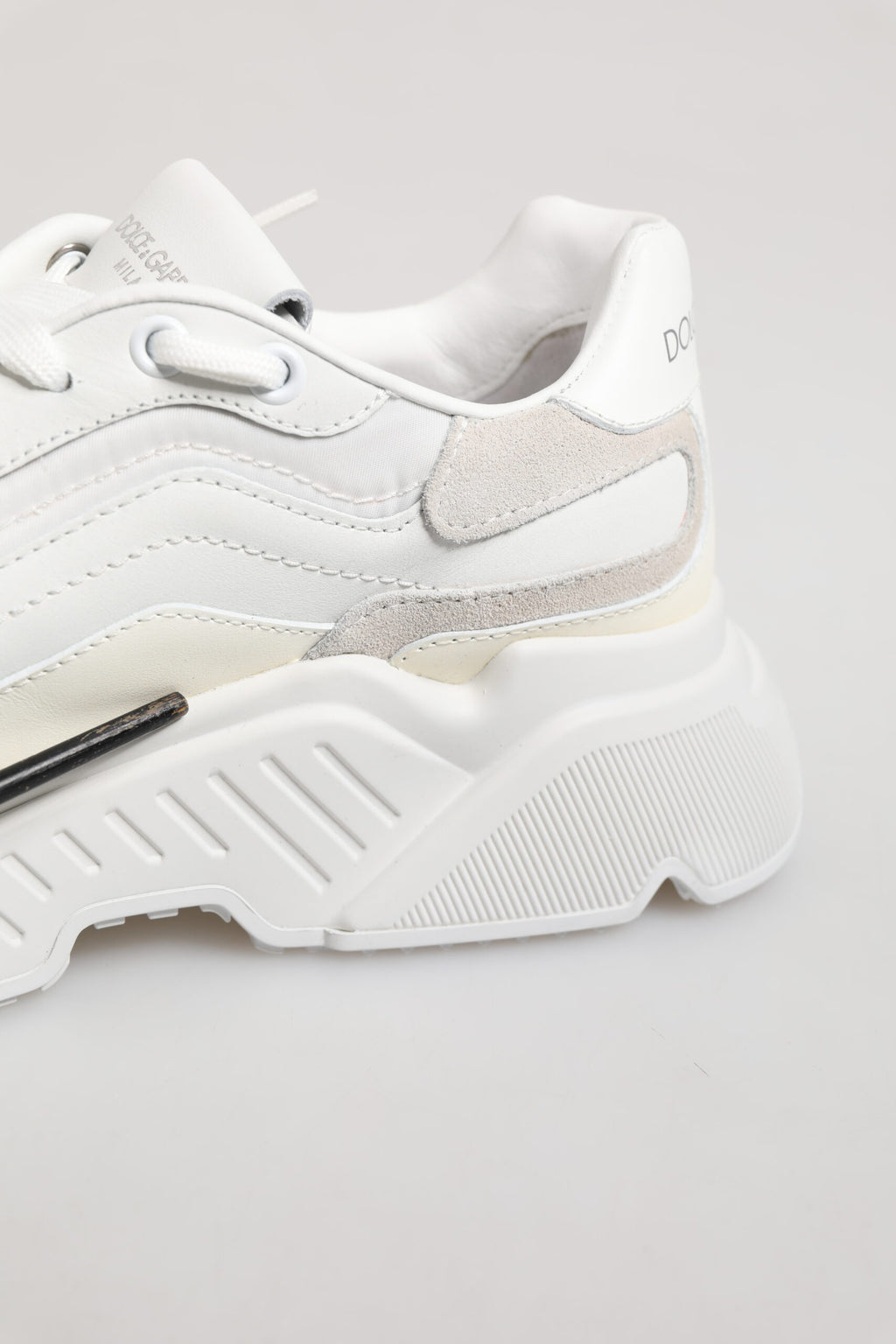 Dolce & Gabbana Weiß Daymaster Low Top Herren Turnschuhe Schuhe