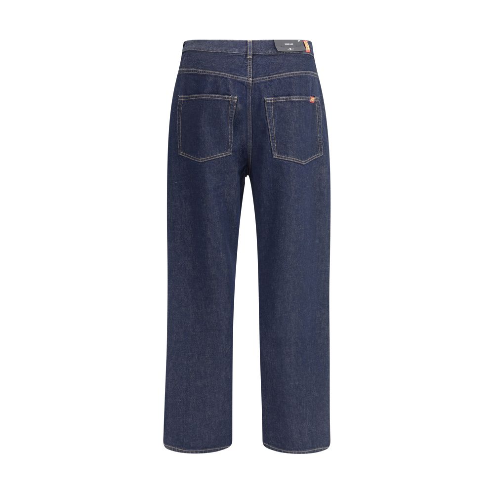 7FOR Blaue Baumwoll-Jeans aus Denim