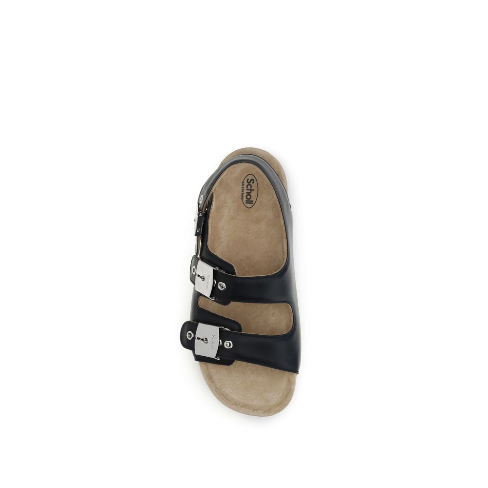 Balenciaga Scholl flache Sandalen