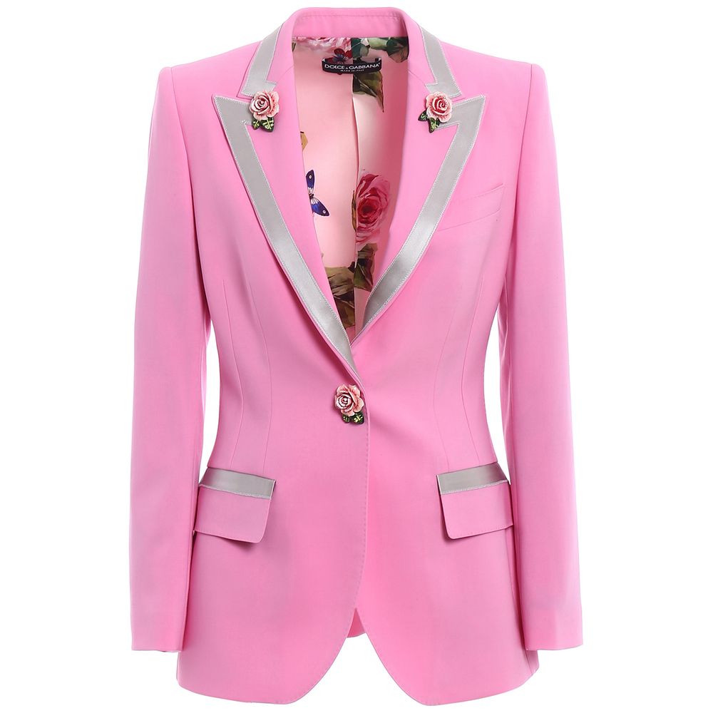 Dolce & Gabbana Rosa Wolljacken &amp