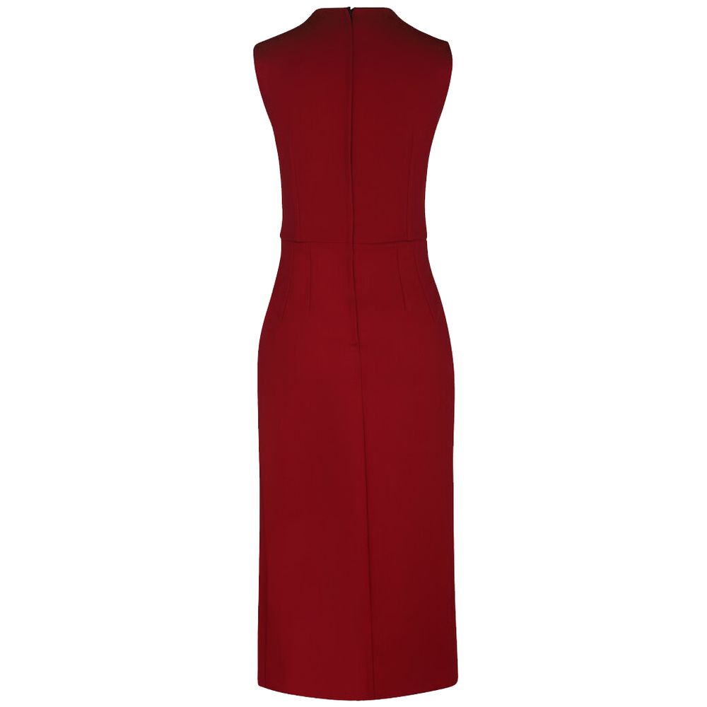 Dolce & Gabbana Rotes Viskosekleid