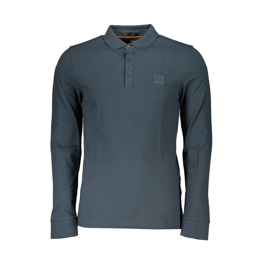 Hugo Boss Grünes Baumwoll-Poloshirt