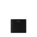 Saint Laurent Black Calf Leather Bos Taurus Wallet