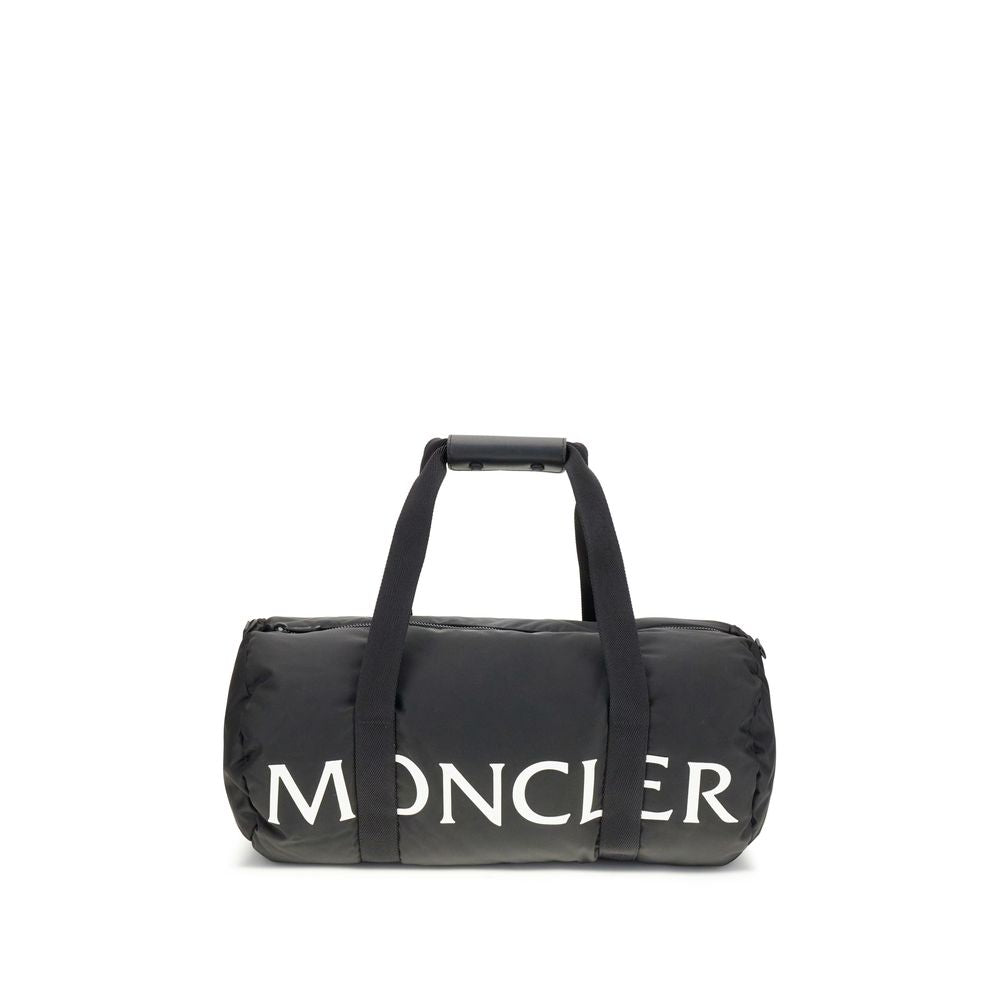 Moncler Schwarzes Nylon-Reisegepäck