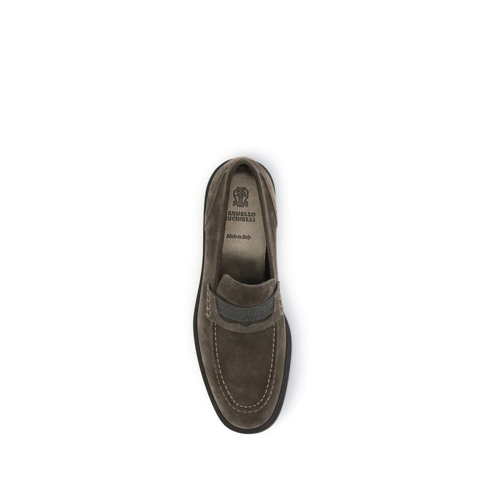 Brunello Cucinelli Leder-Halbschuhe