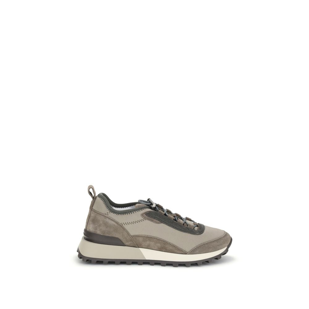Brunello Cucinelli Turnschuhe aus Leder