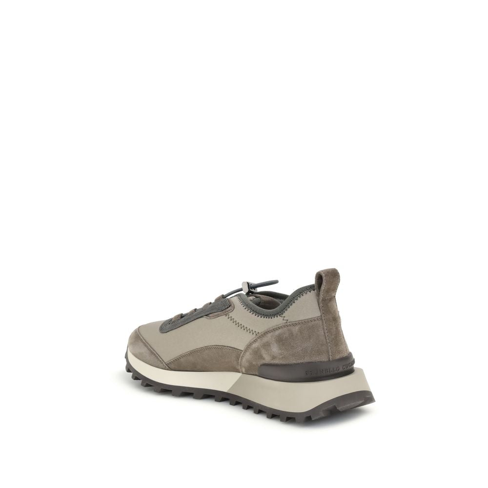 Brunello Cucinelli Turnschuhe aus Leder