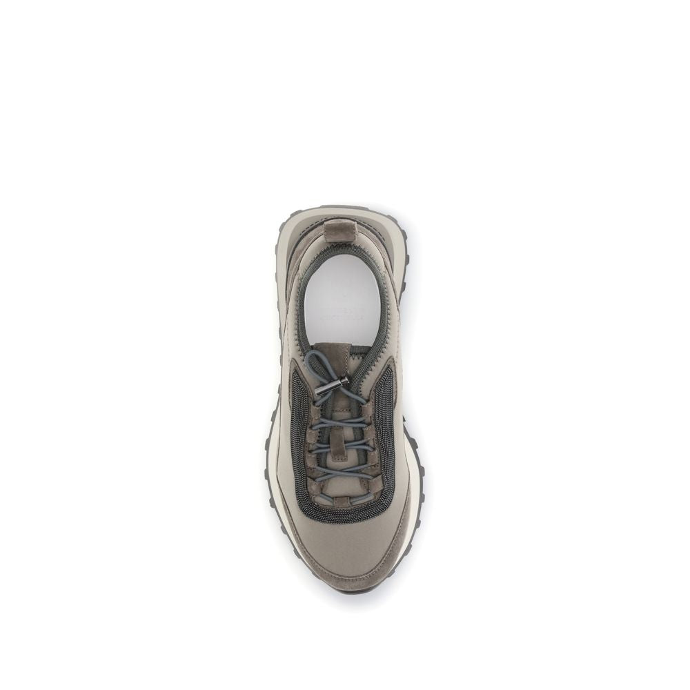 Brunello Cucinelli Turnschuhe aus Leder