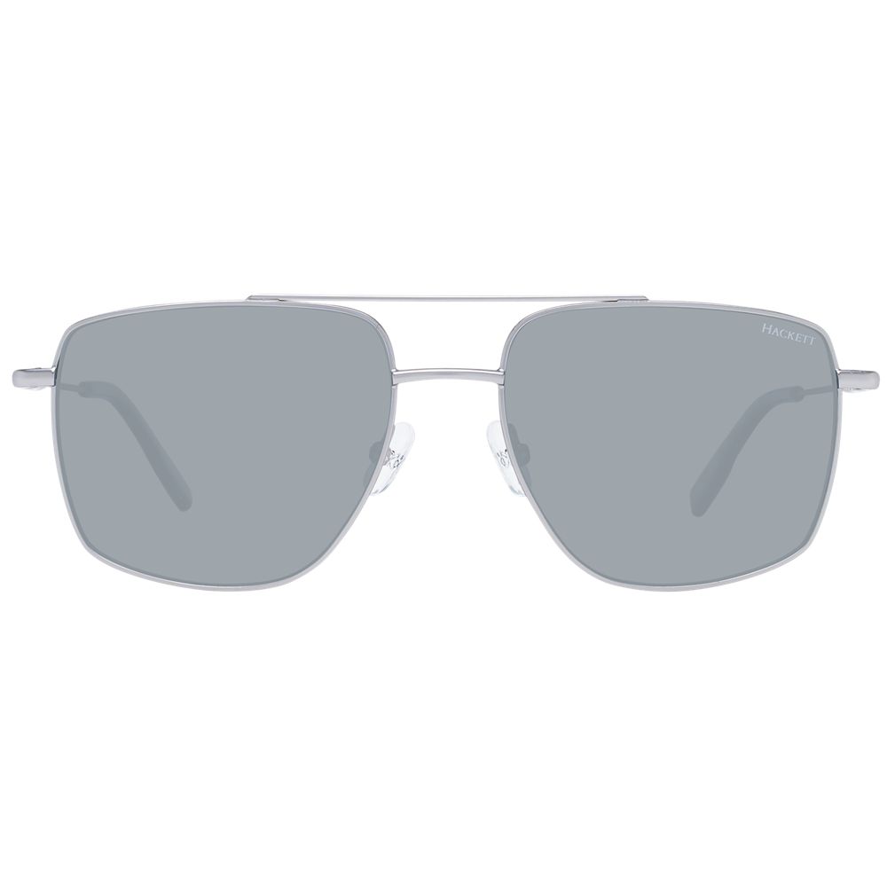 Hackett Grau-Metall Sonnenbrille