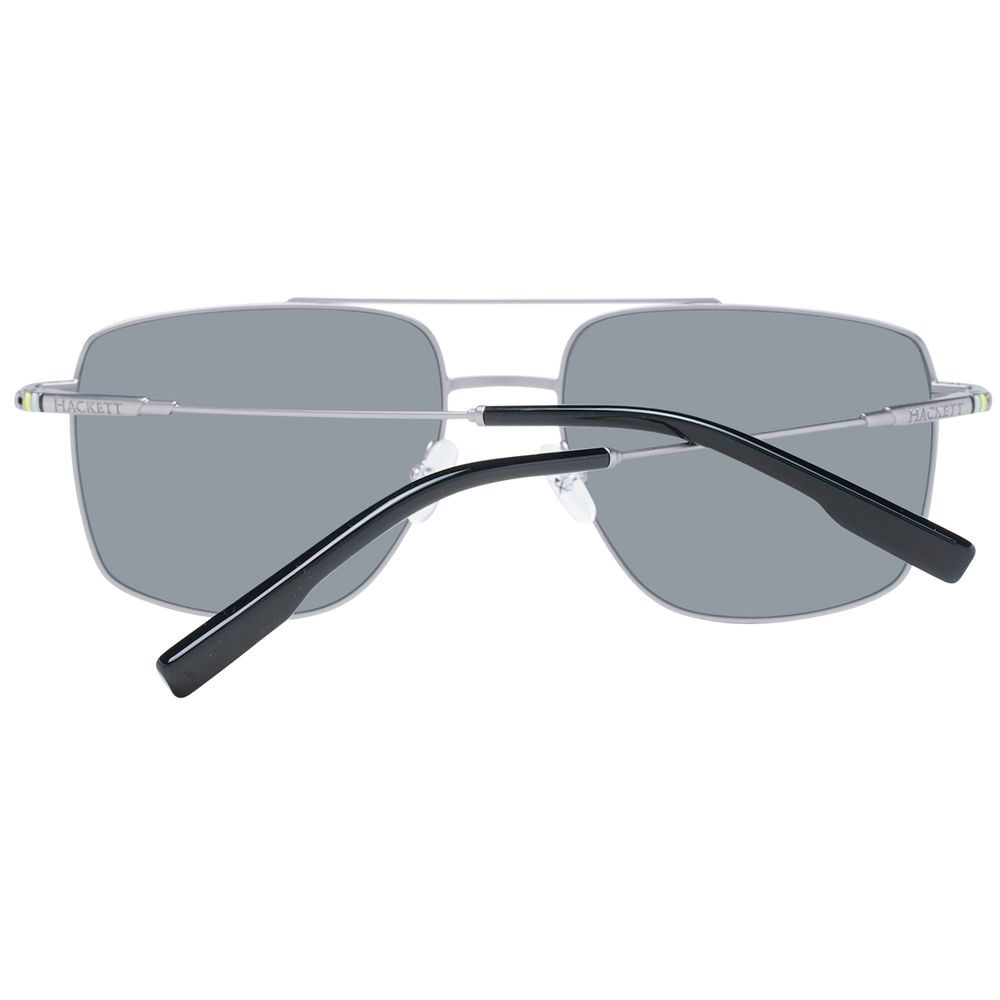 Hackett Grau-Metall Sonnenbrille