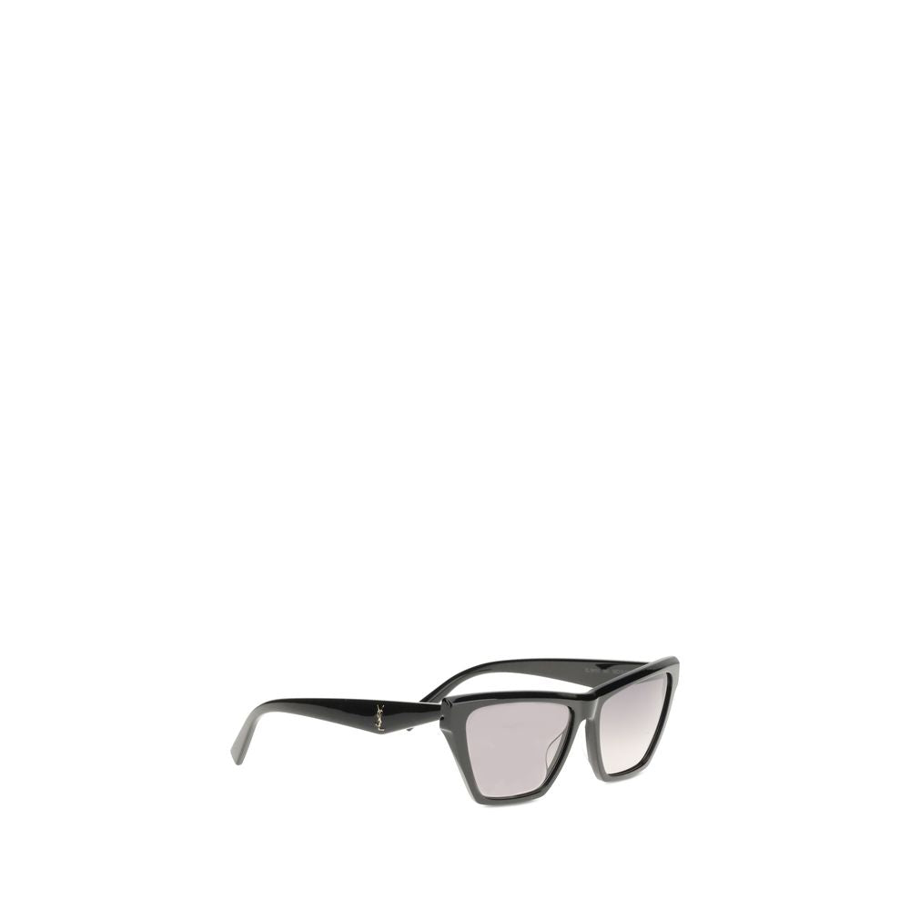 Saint Laurent Schwarze Sonnenbrille aus Acetat