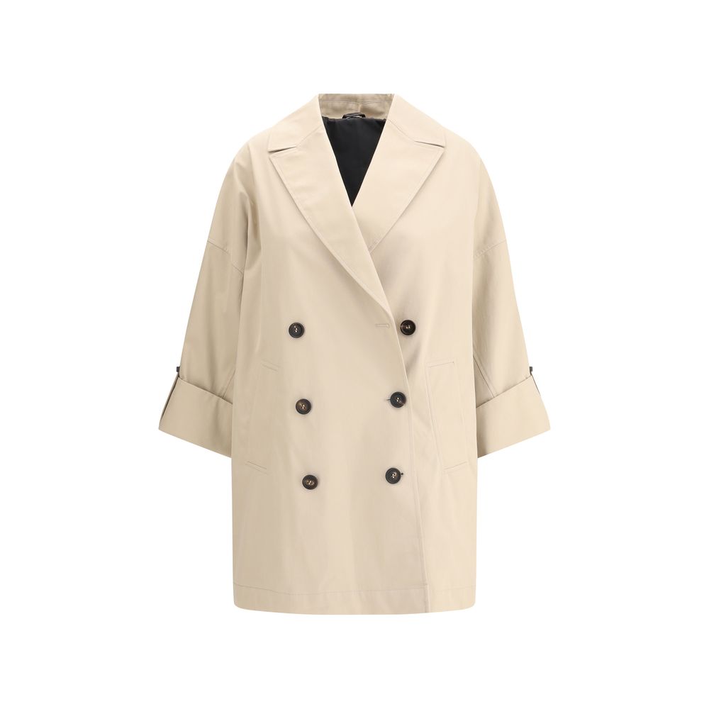 Brunello Cucinelli Midi-Trenchcoat