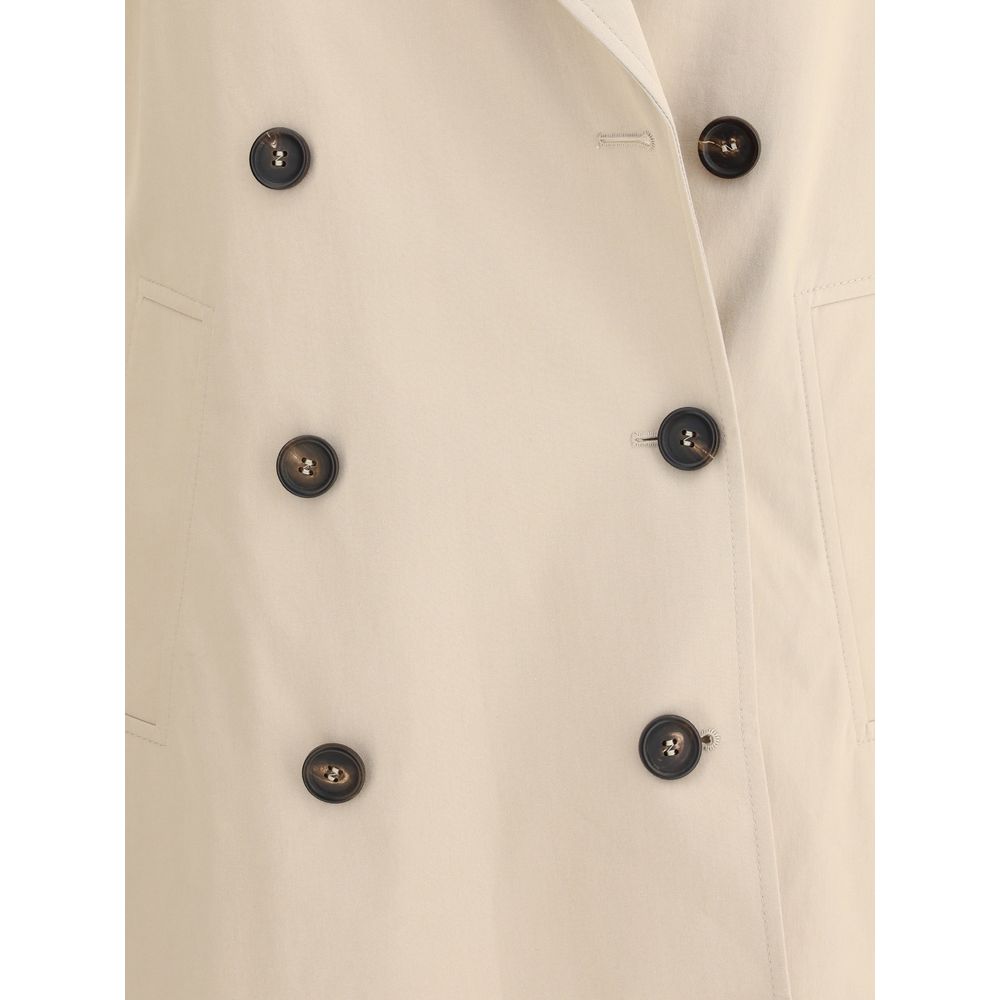 Brunello Cucinelli Midi-Trenchcoat