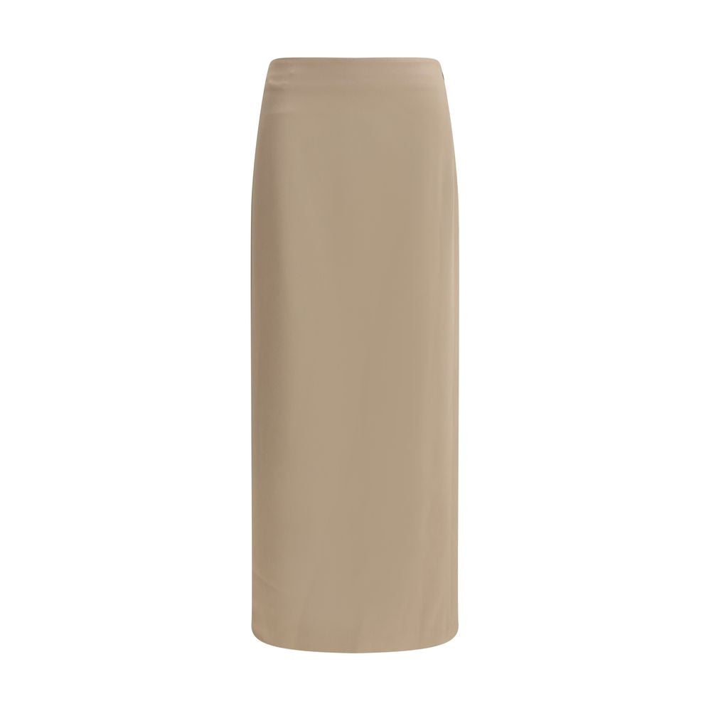 Brunello Cucinelli Satin Midirock