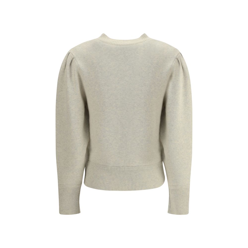 Marant Etoile Baumwoll-Sweatshirt in Creme