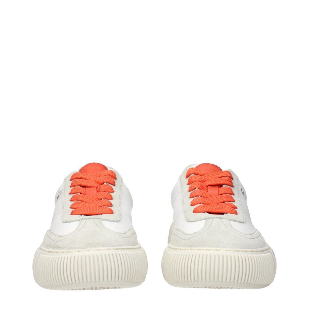 Versace Weiße Leder-Sneakers