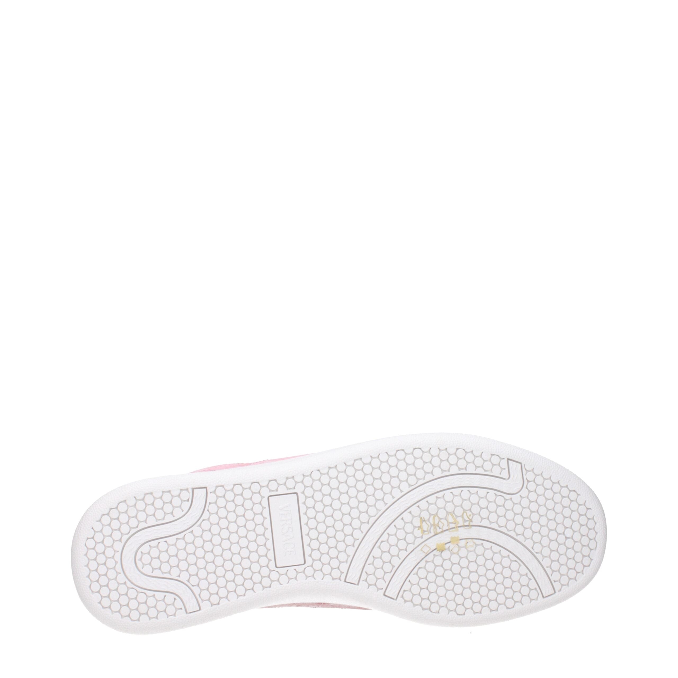 Versace Rosa Leder-Sneakers