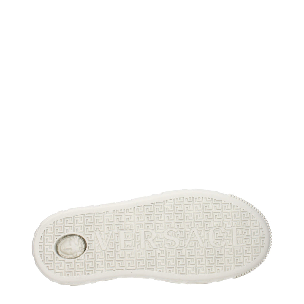 Versace Weiße Leder-Sneakers