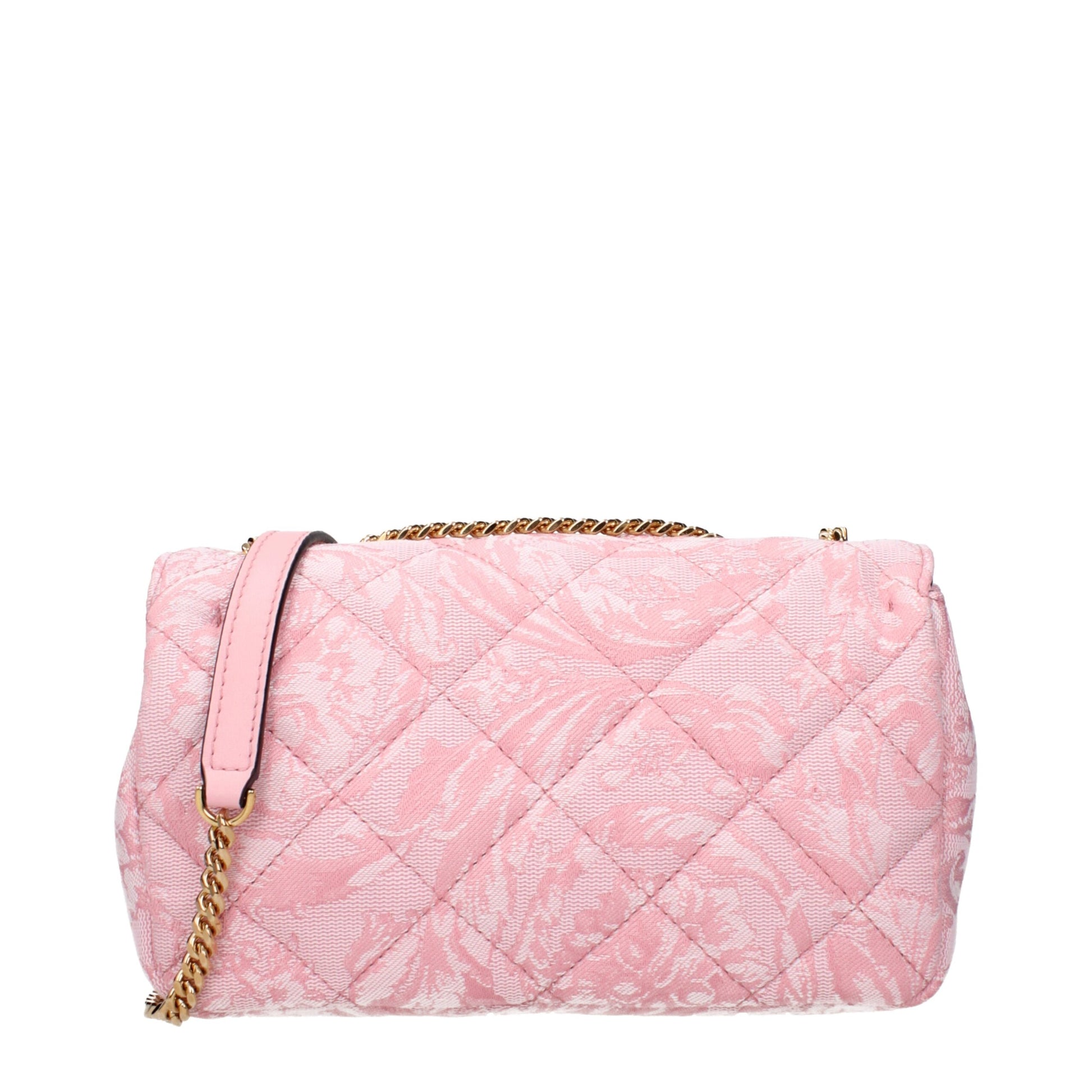 Versace Rosa Stoff-Umhängetaschen