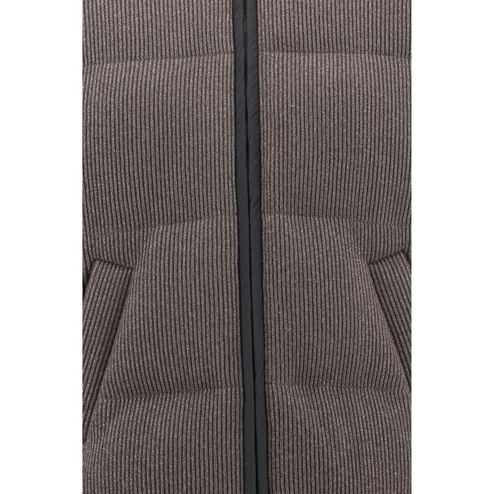 Brunello Cucinelli Lurex-Daunenjacke