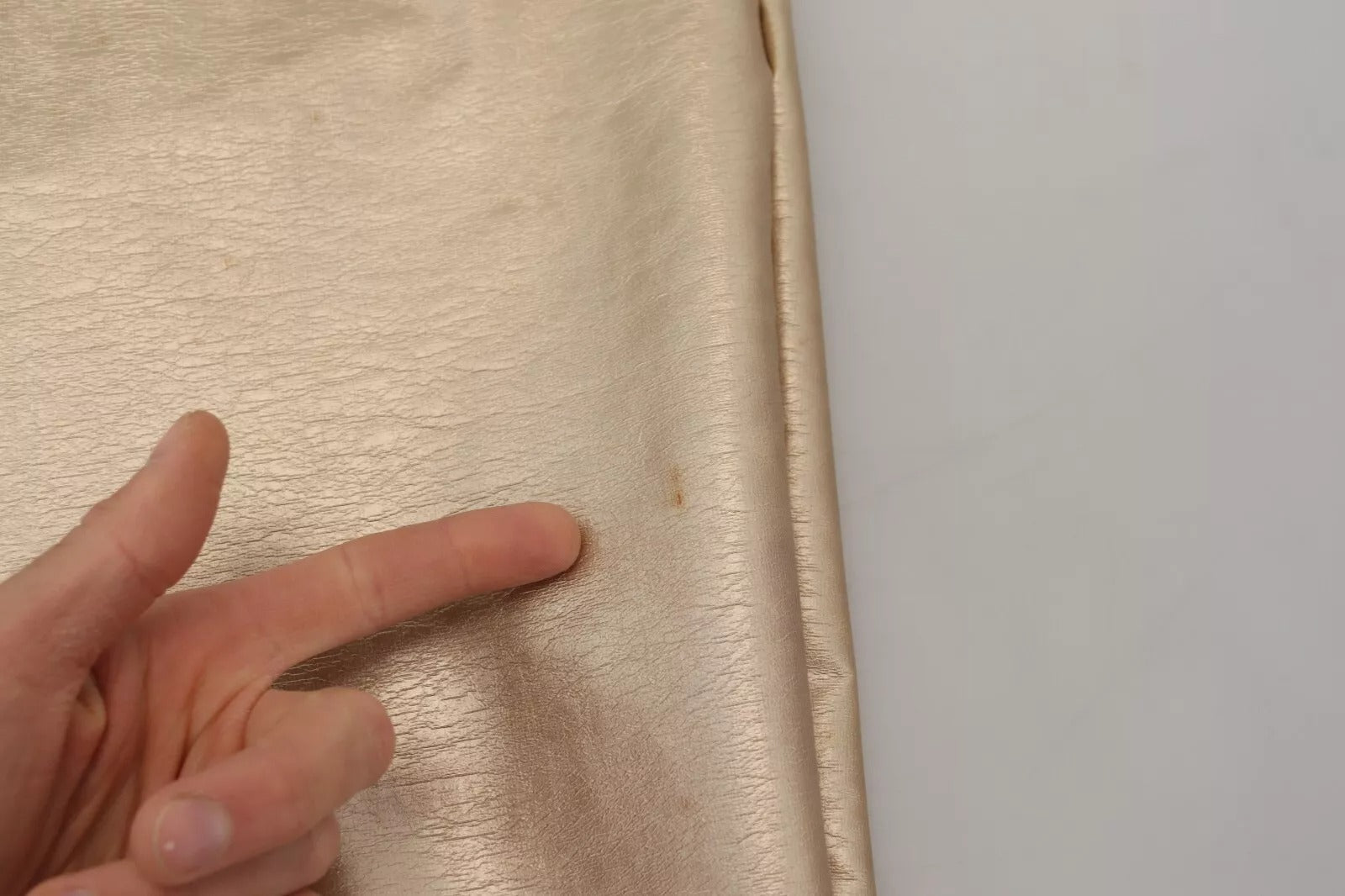 Dolce & Gabbana Metallic Gold Polyester StraightTrouser Hose