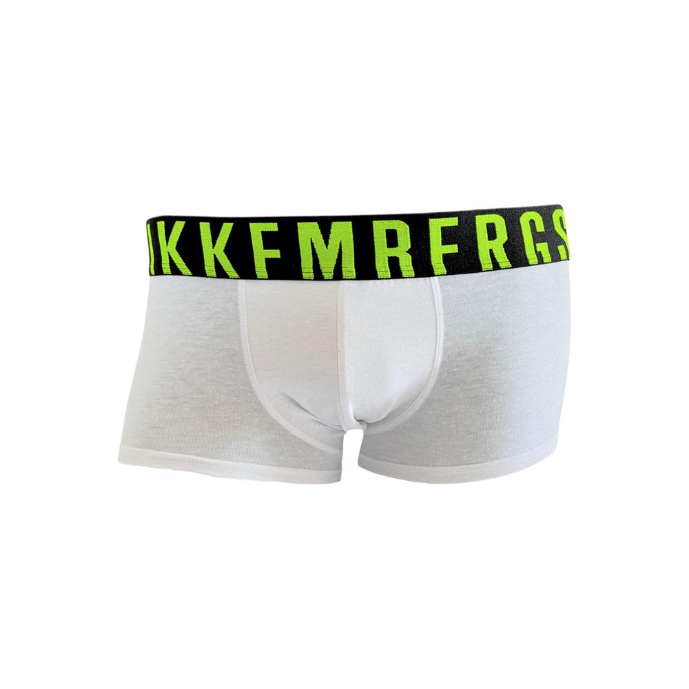 Bikkembergs Herren Boxer aus weißer Baumwolle