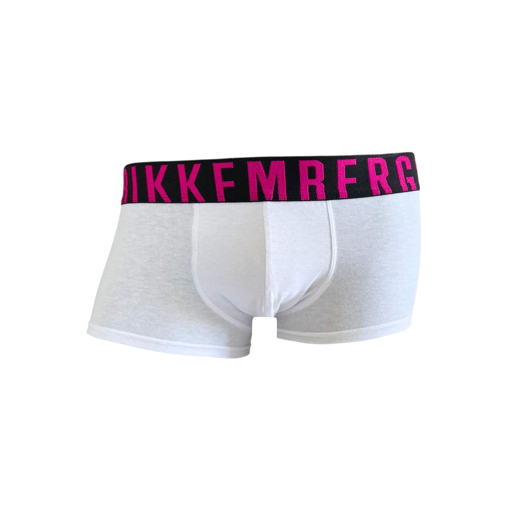 Bikkembergs Weiß Baumwolle Männer Boxer