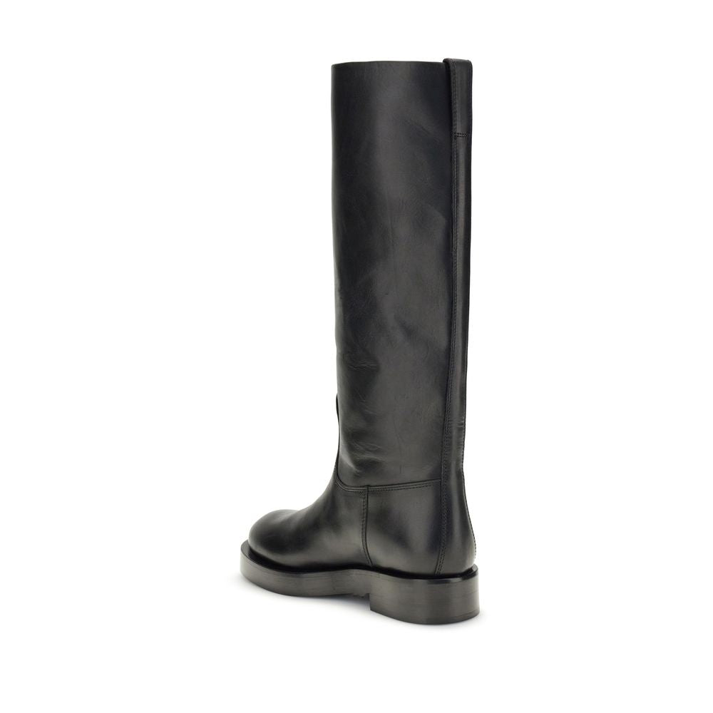 Paris Texas Schwarze Lederstiefel
