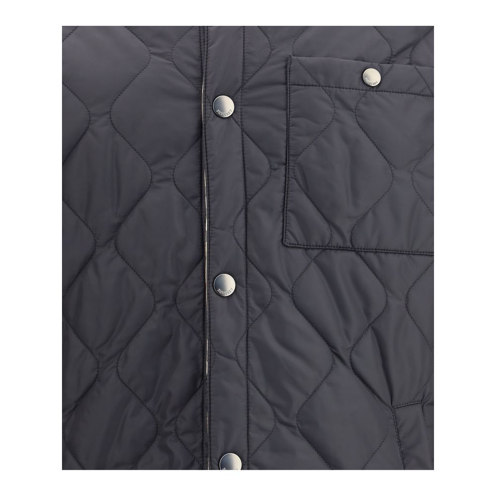 Burberry Wendbare, gesteppte Nylonjacke