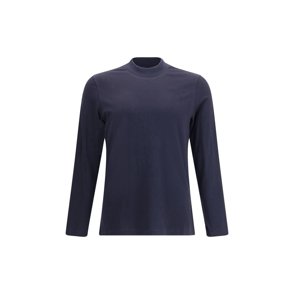Brunello Cucinelli Langärmeliges T-Shirt aus Baumwolle