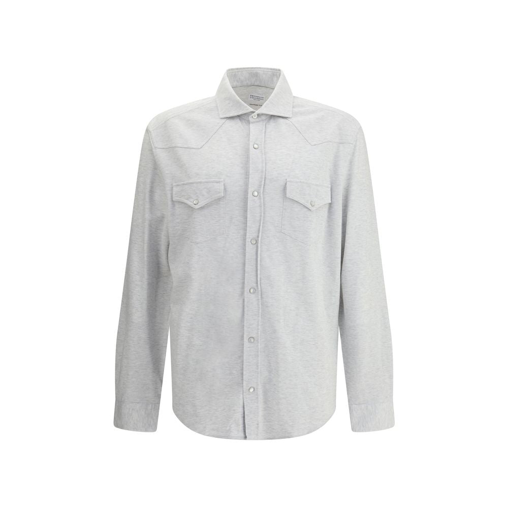 Brunello Cucinelli Strickhemd