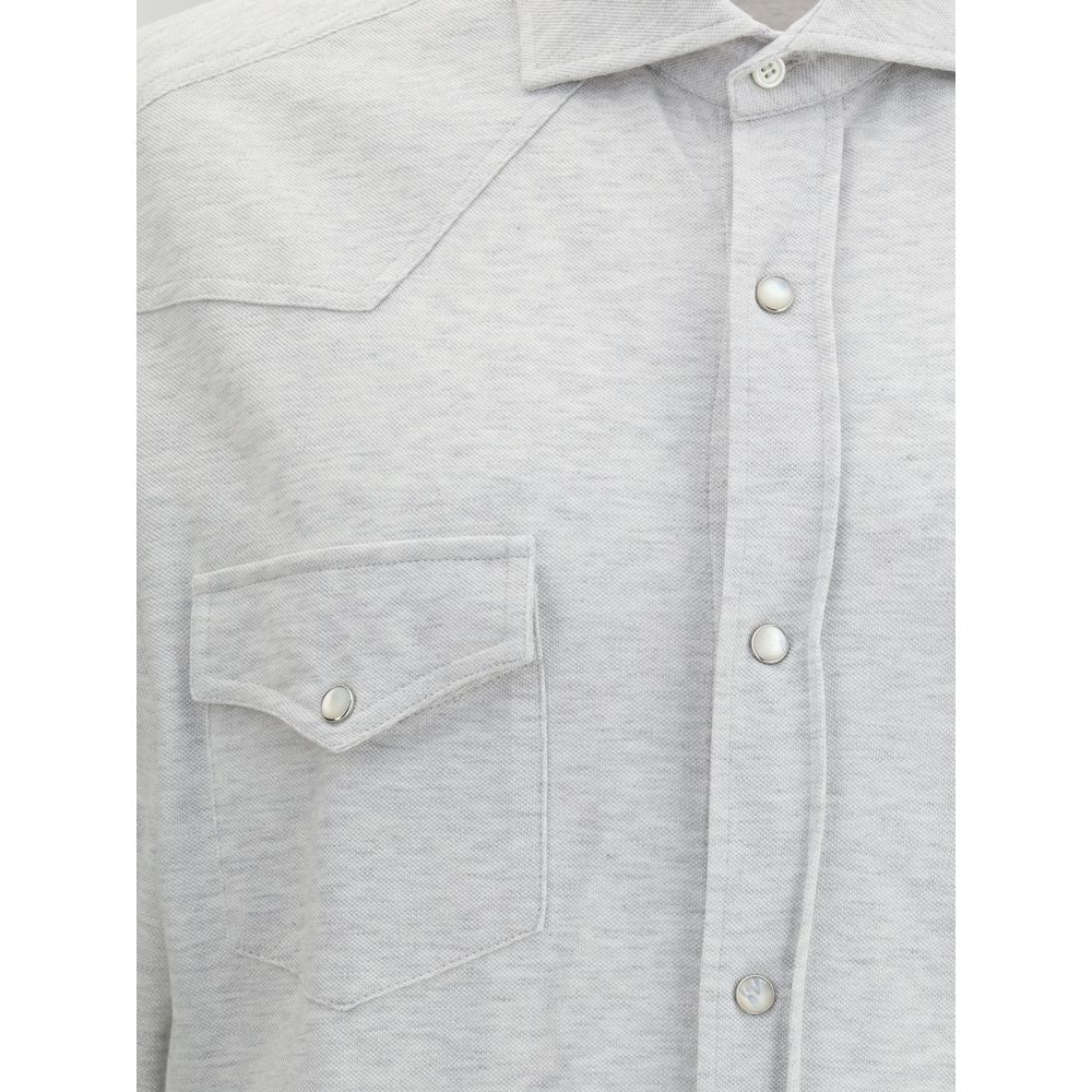 Brunello Cucinelli Strickhemd