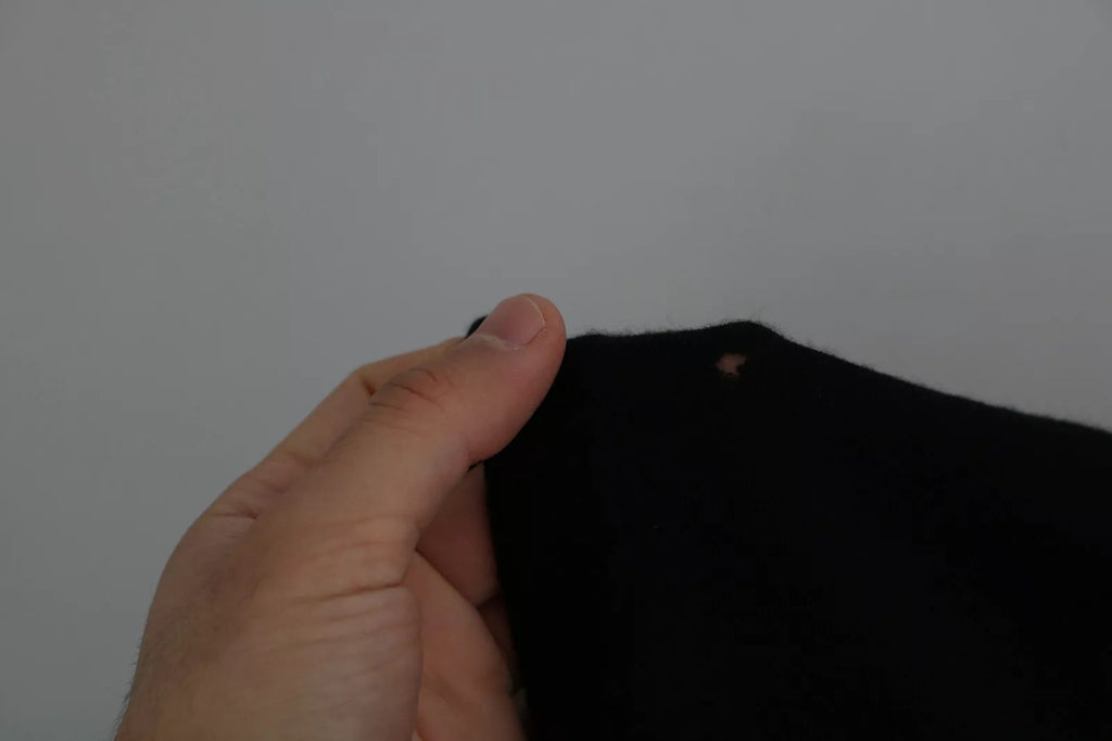 Dolce & Gabbana Schwarzer Pullover aus Kaschmir mit Rundhalsausschnitt