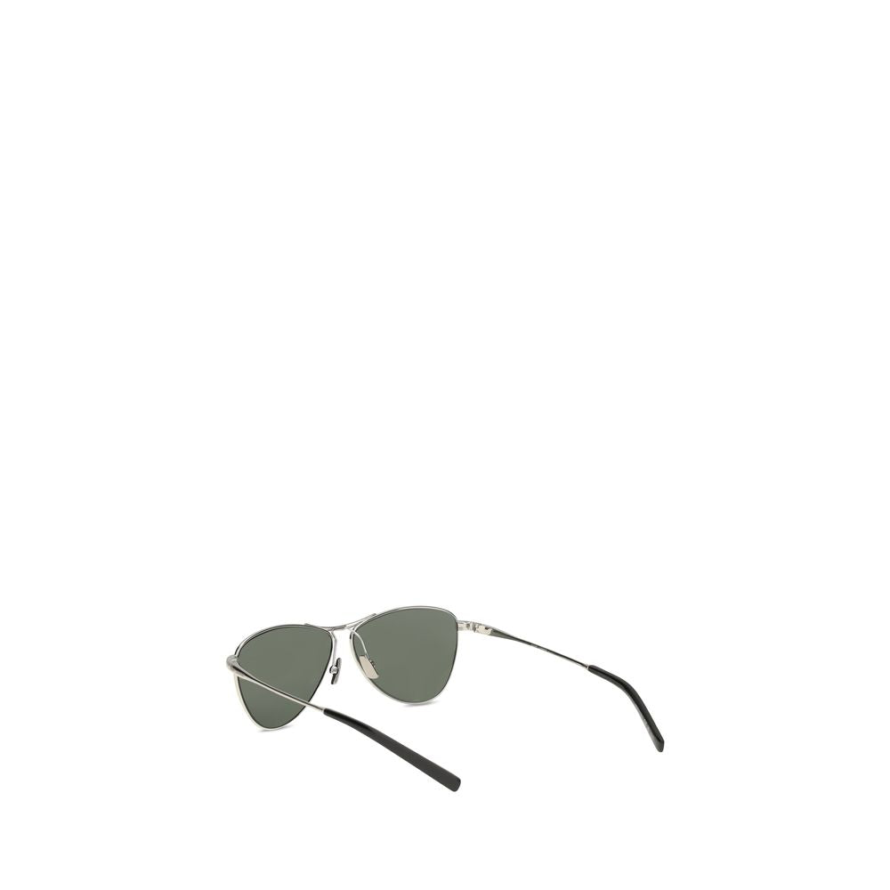 Saint Laurent Silberne Metall-Sonnenbrille