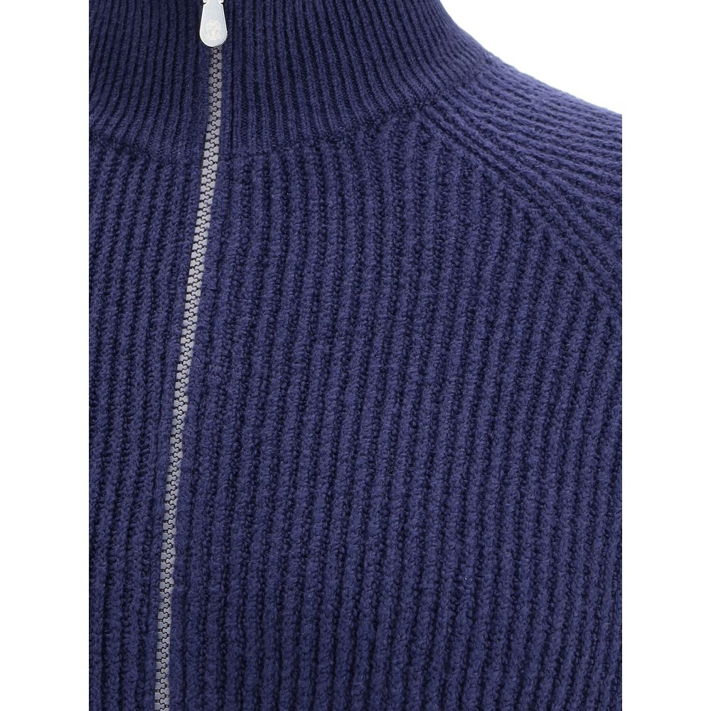 Brunello Cucinelli Baumwoll-Strickjacke