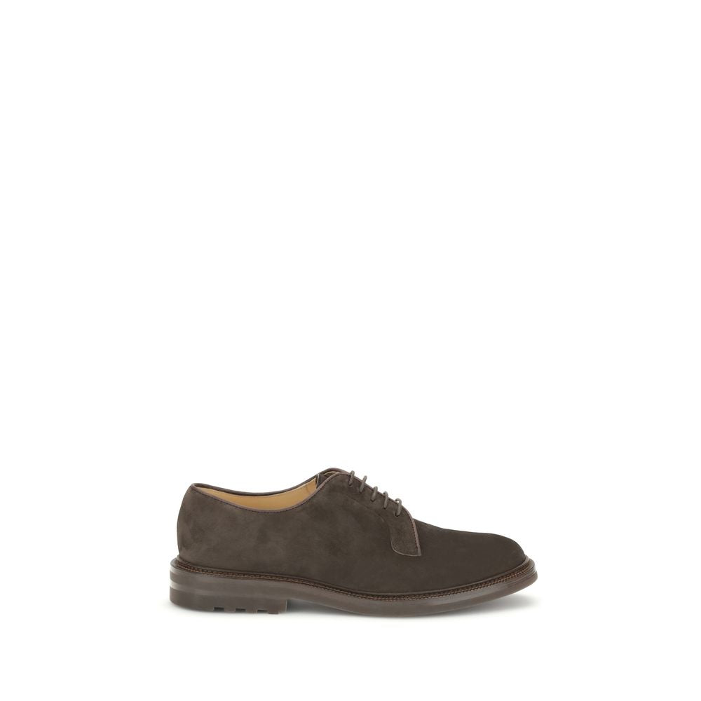 Brunello Cucinelli Leder-Schnürschuhe