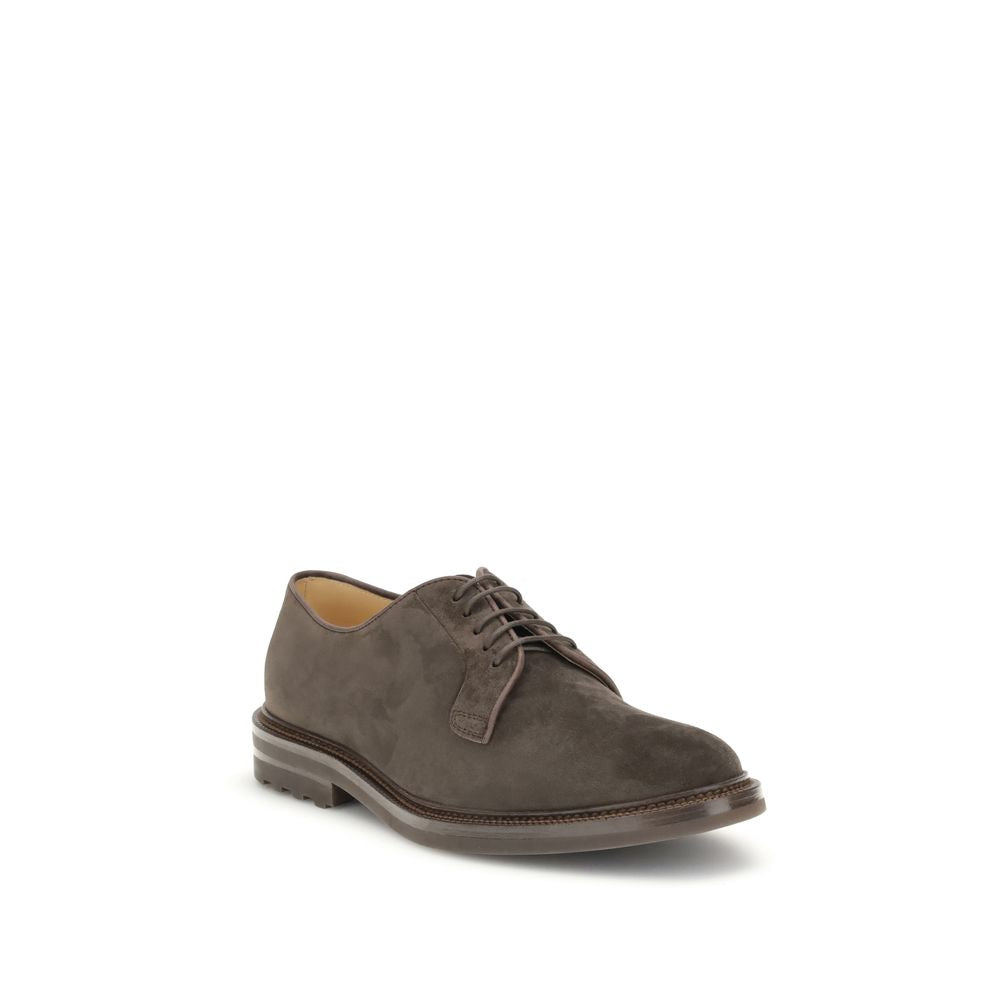 Brunello Cucinelli Leder-Schnürschuhe